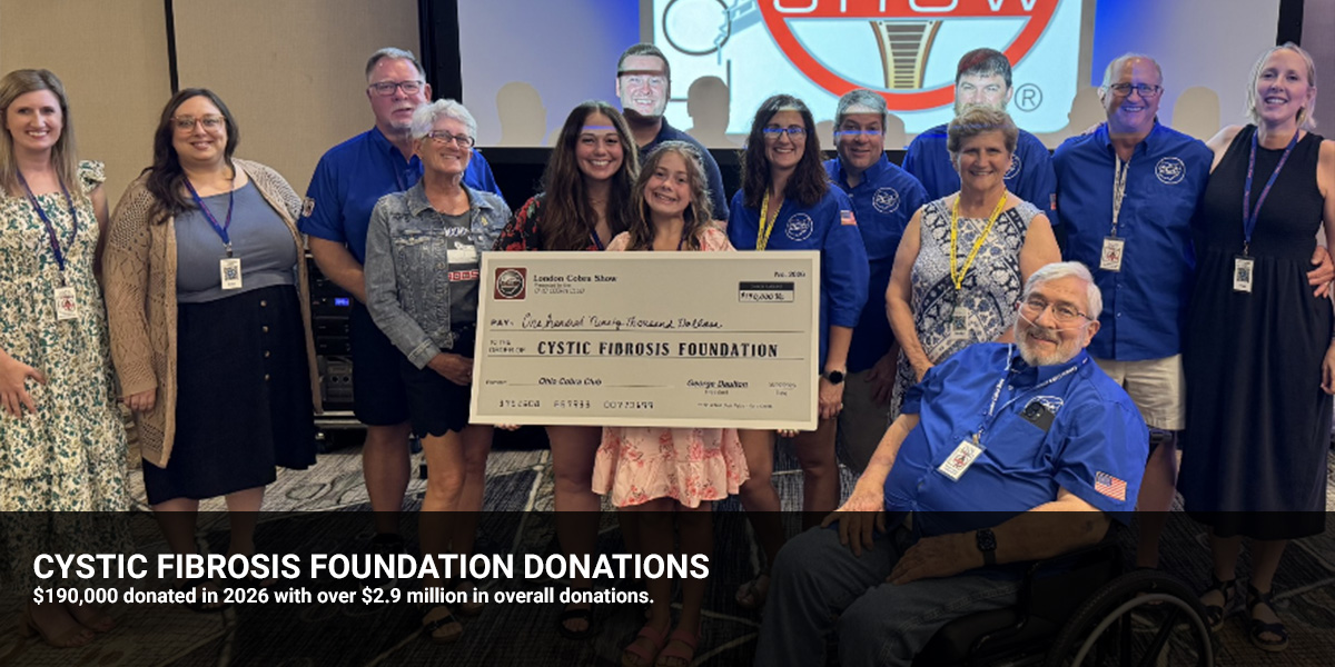 Cystic Fibrosis Foundation Check